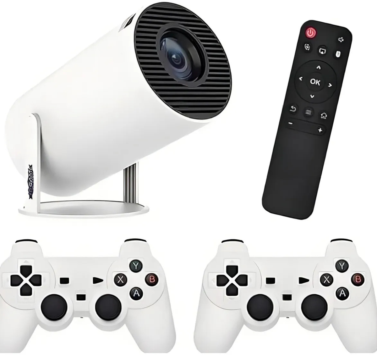 4K HD Proyector con Juegos Retro